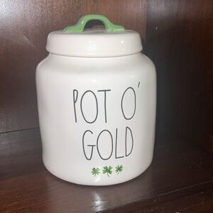 Rae Dunn POT O’ GOLD Canister